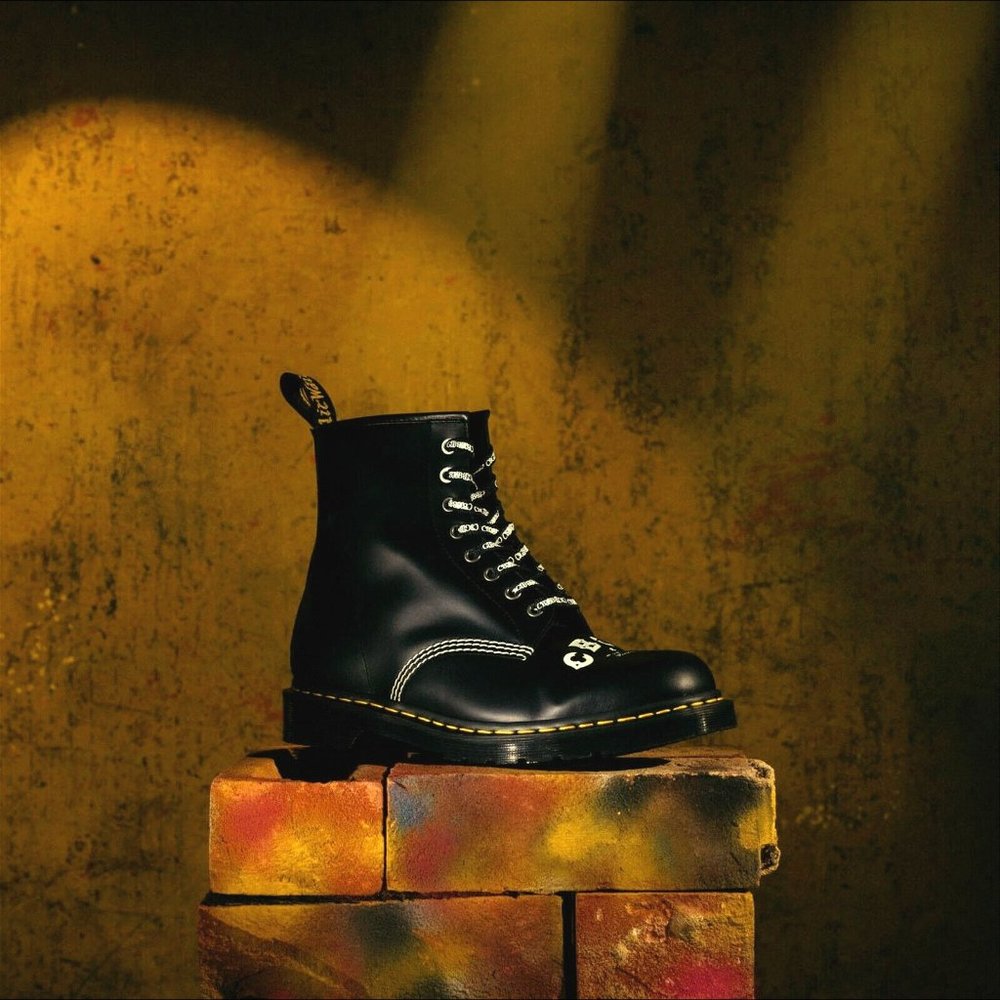Dr. Martens L.E. 1460 CBGB  Punk Boots US M 10